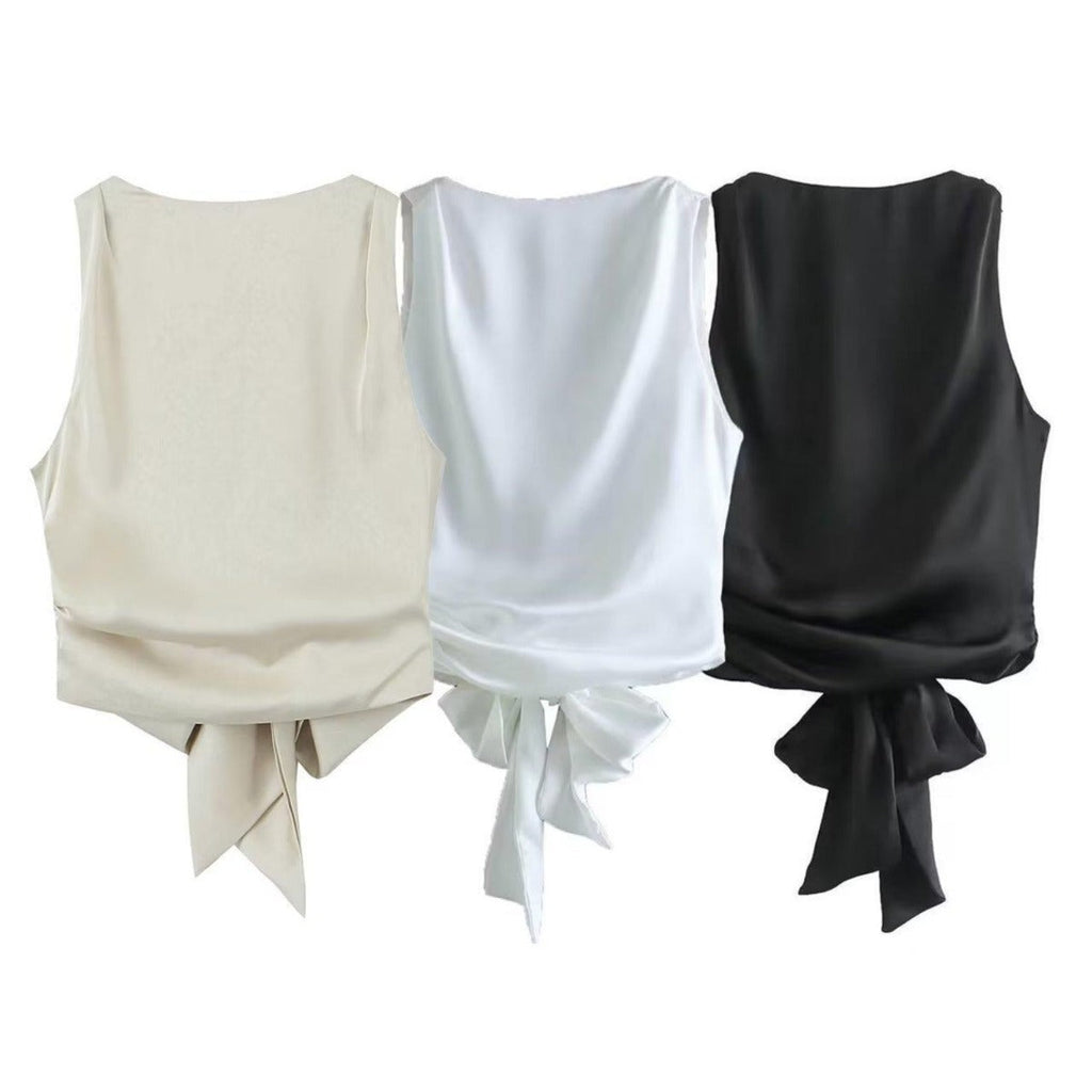 Women Vest Sexy Backless Temperament