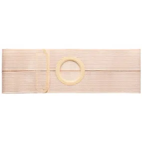 4" Beige, Regular Elastic, Flat Panel Belt, Large, 2-5/8" x 3-1/8" Opening