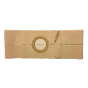 4" Beige, Regular Elastic, Nu-Form Belt, Large, 3" Center Opening