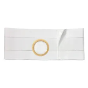 5" White, Cool Comfort, Flat Panel Belt, Small, 3-1/2" Center Opening