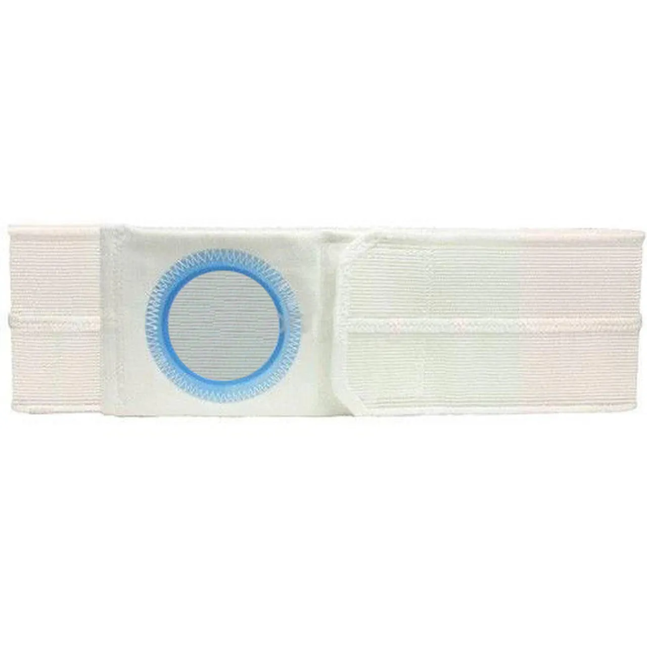 9" Left, White, Cool Comfort, Nu-Form Belt, Large, 2-1/8" Opening Placed 1-1/2" From Bottom