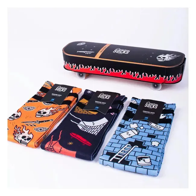 American Socks Skateboard Gift Box Signature Socks