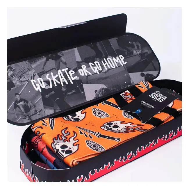 American Socks Skateboard Gift Box Signature Socks