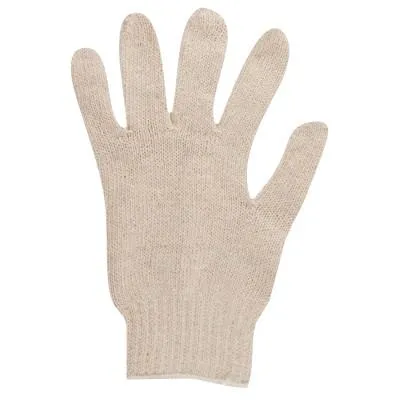 Ansell Lightweight String Knit Gloves, 9, Natural, 76-606-9