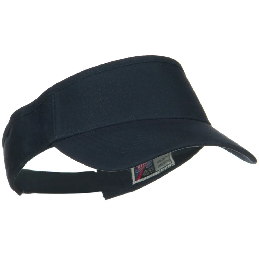 Brushed Bull Denim Sun Visor