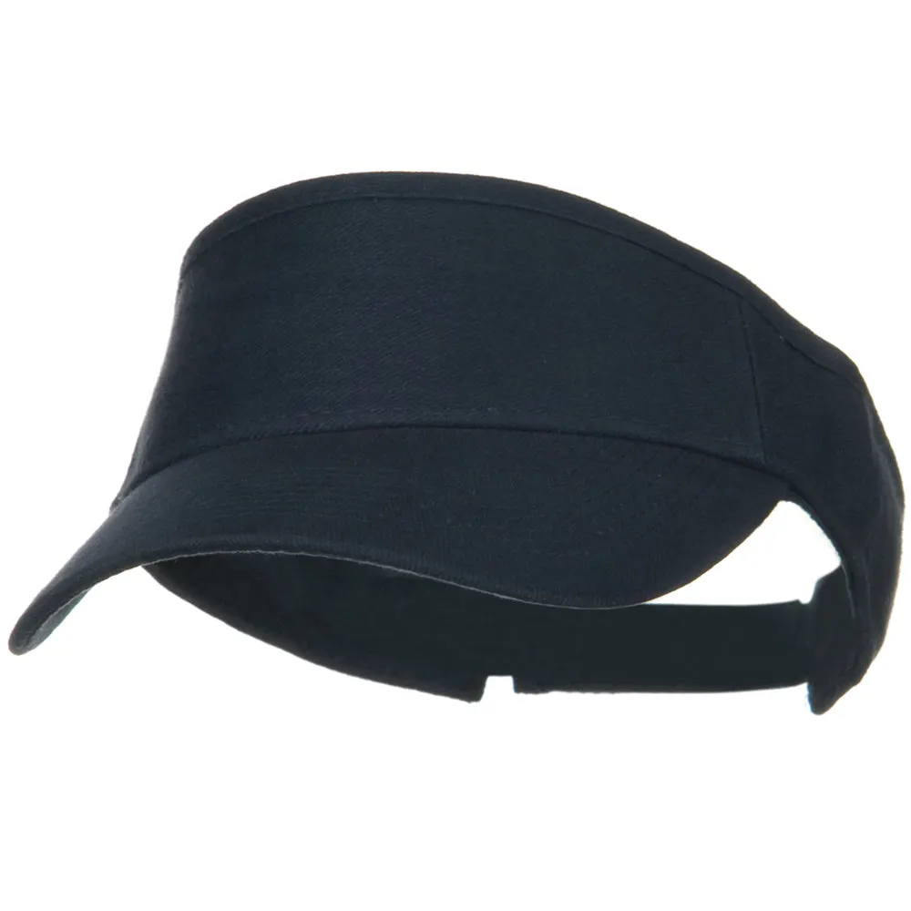 Brushed Bull Denim Sun Visor