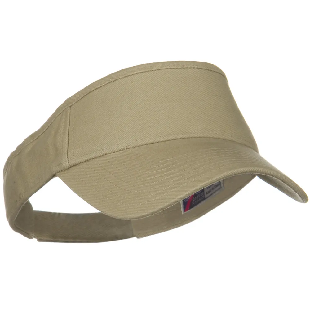 Brushed Bull Denim Sun Visor