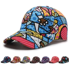 Cartoon Print Baseball Caps