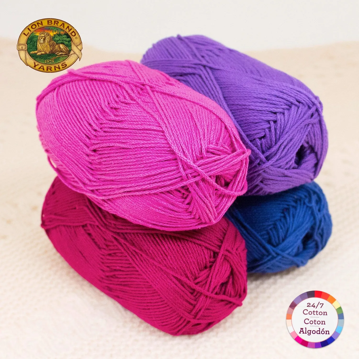 Color Stories - 24/7 Cotton® Yarn - Very Berry