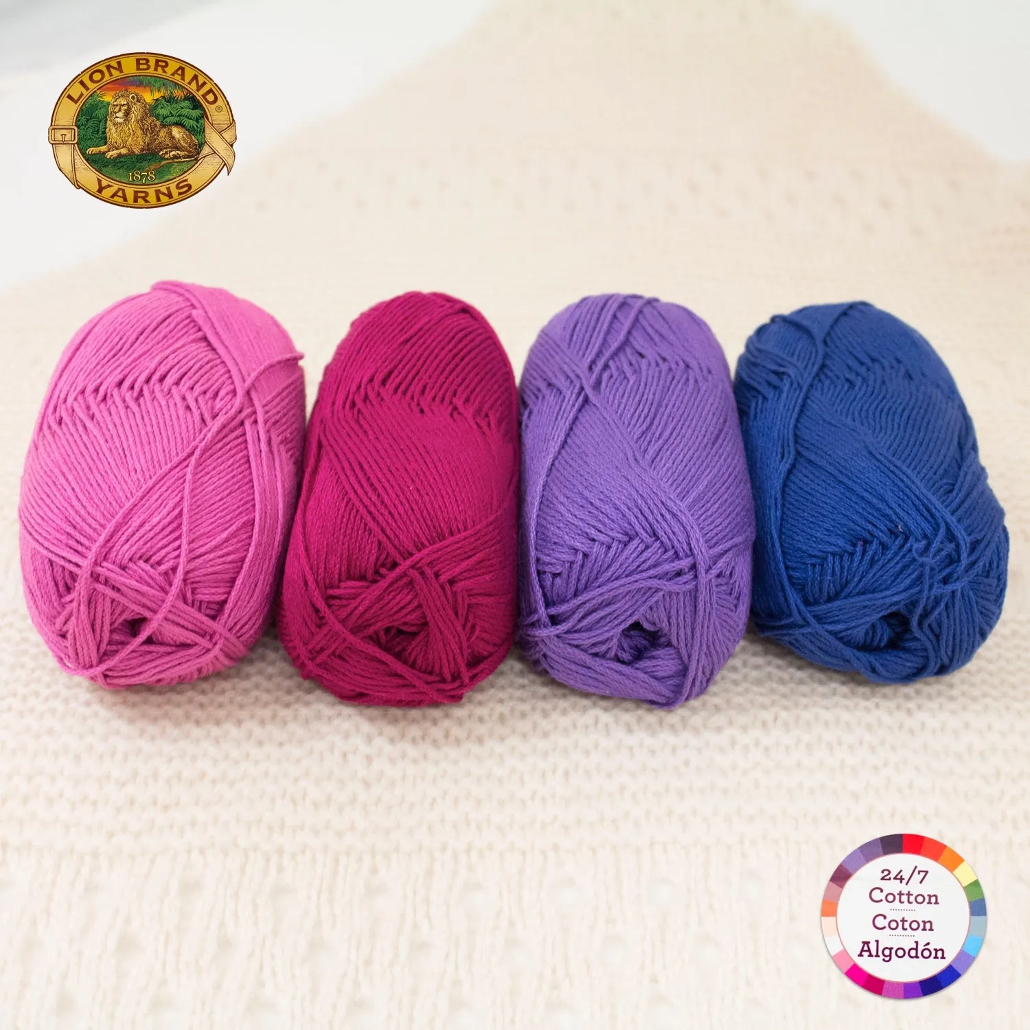 Color Stories - 24/7 Cotton® Yarn - Very Berry