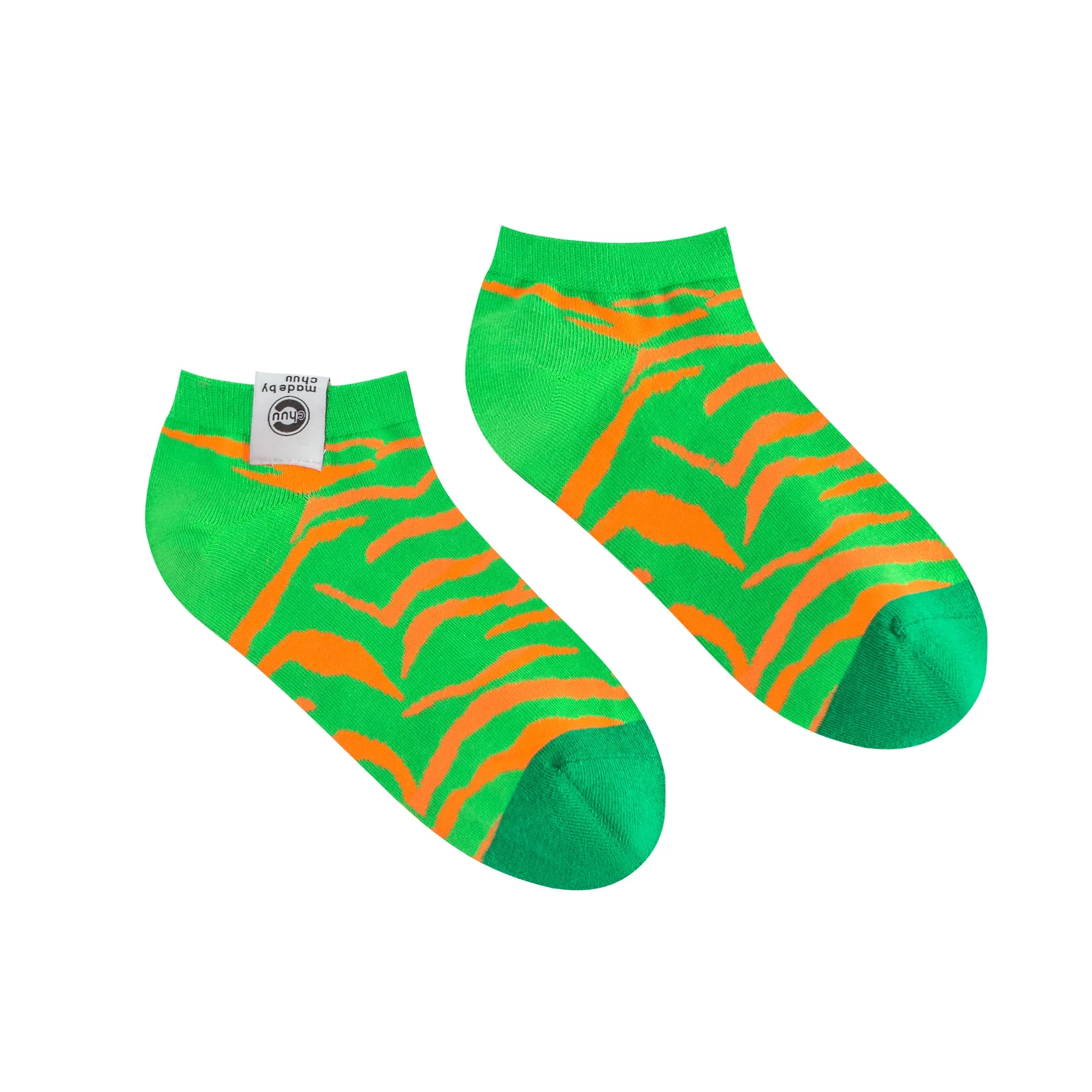 Colorful Zebra Fake Socks