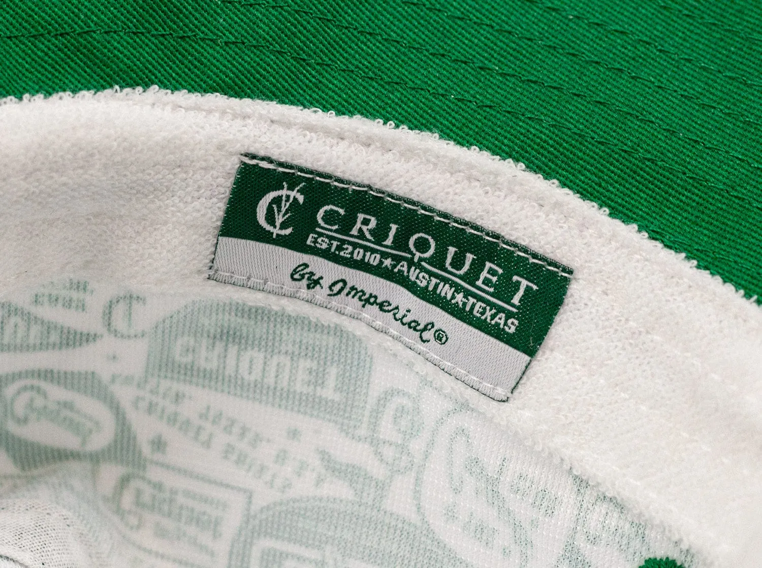 Criquet x Imperial Bucket Hat - Criquet Print - Green