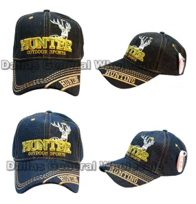 Deer Hunting Denim Casual Caps Wholesale