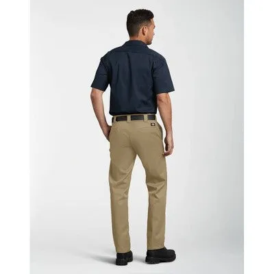 Dickies Men's Slim Fit Straight Leg Work Pants - Khaki 36x30