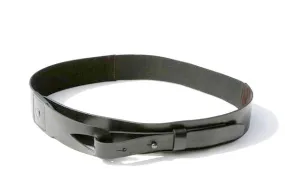 elastic insert belt - black