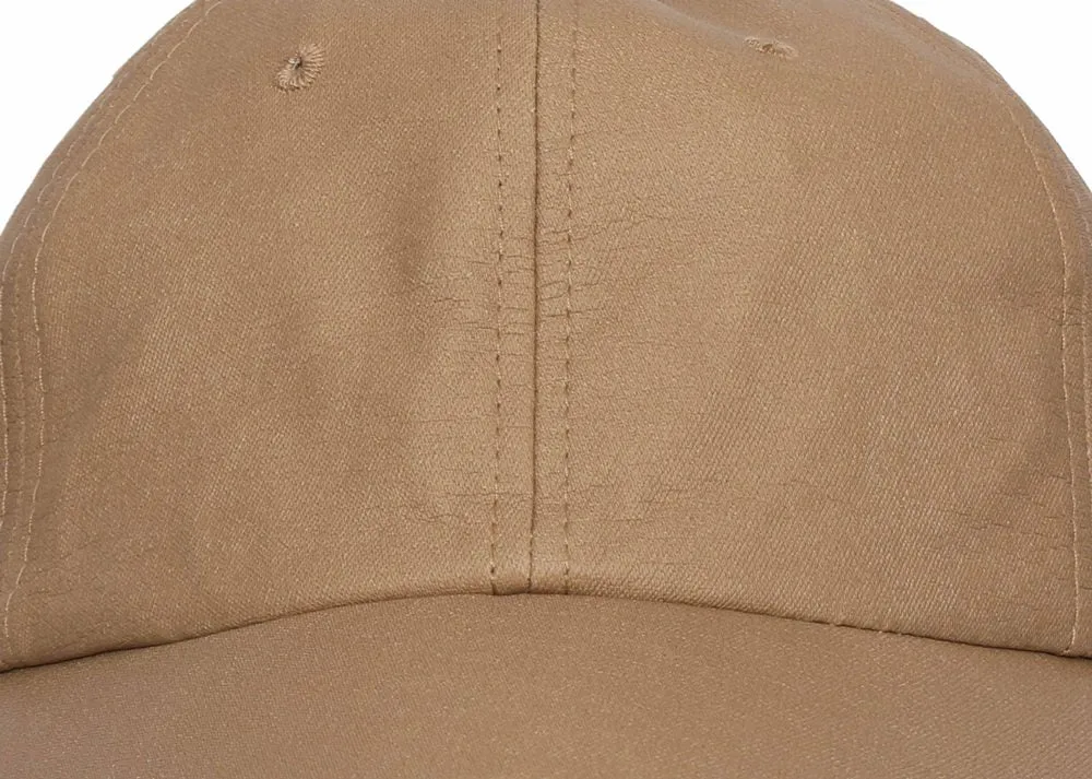 Fabseasons Beige Solid casual Unisex Baseball cap