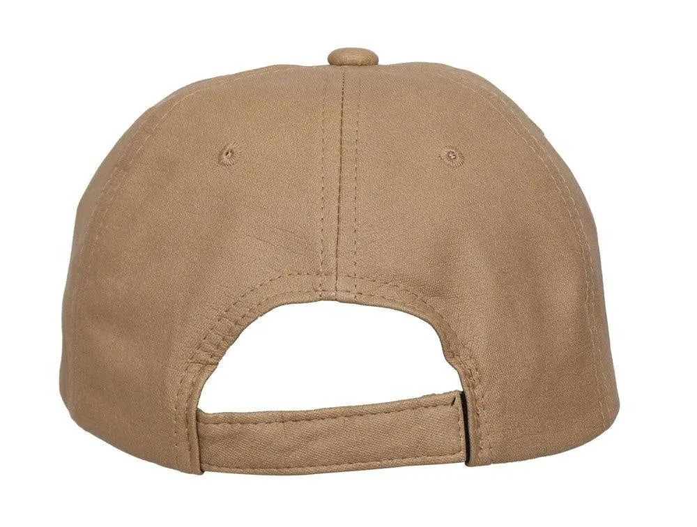 Fabseasons Beige Solid casual Unisex Baseball cap