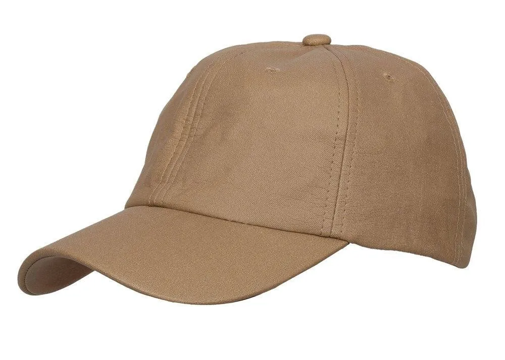 Fabseasons Beige Solid casual Unisex Baseball cap