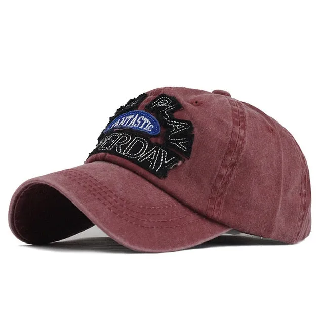 Fantastic Team Play Superday Embroidered Patch Baseball Cap