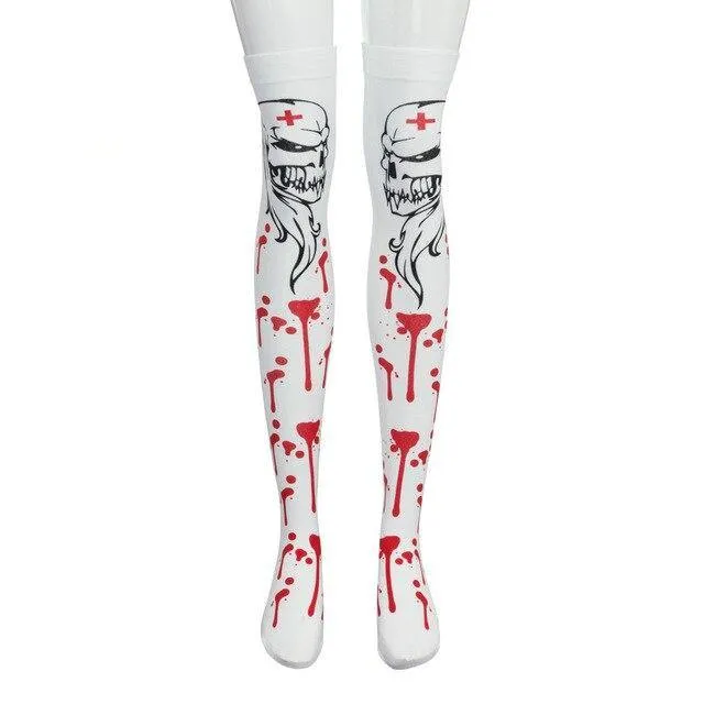 Halloween Long Knee High Socks