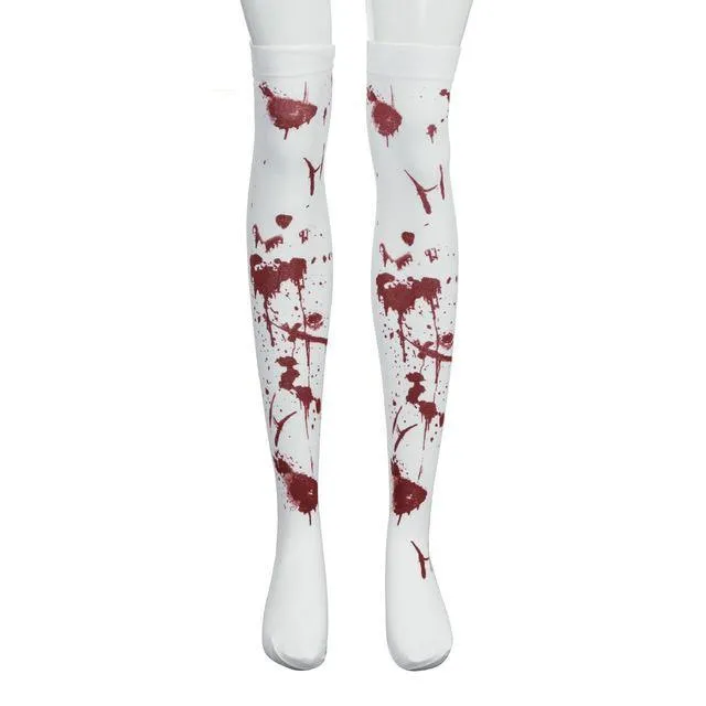 Halloween Long Knee High Socks