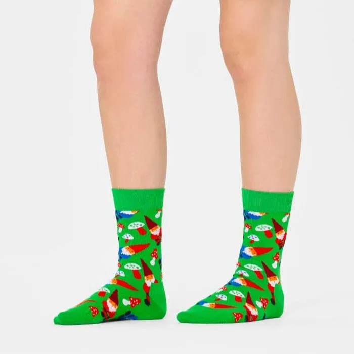 Happy Socks: Christmas Gnome Green