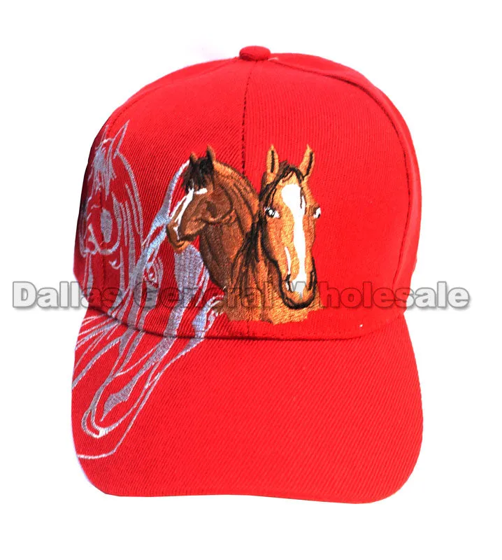 Horse Casual Baseball Caps Wholesale