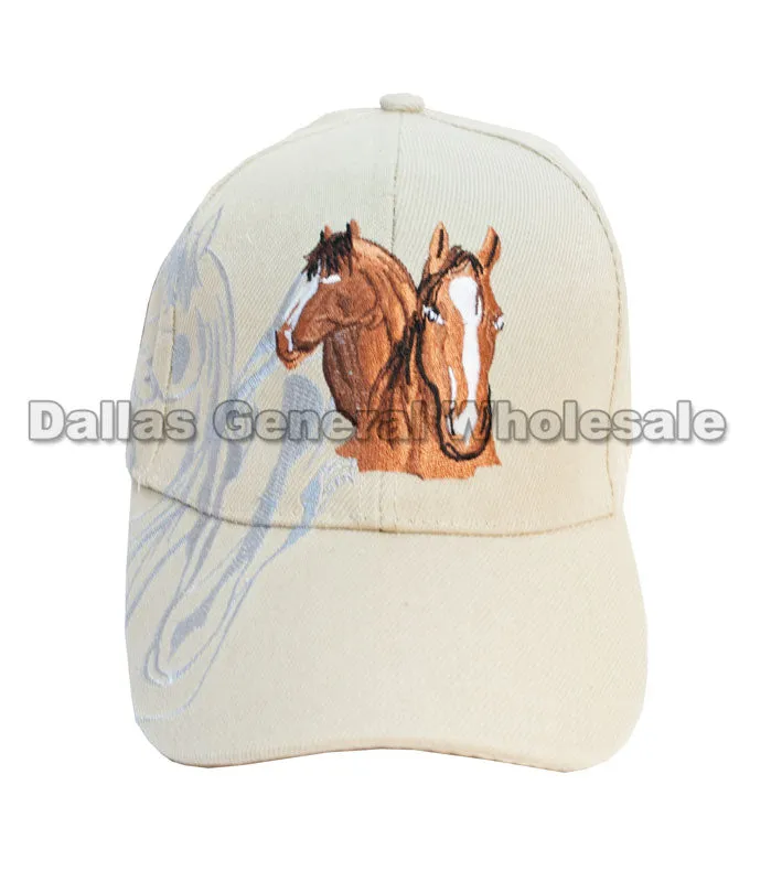 Horse Casual Baseball Caps Wholesale