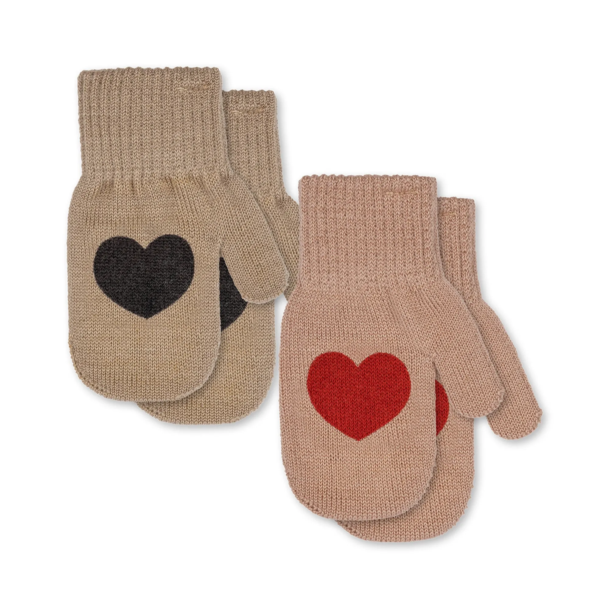 Konges Sløjd Christmas 2 Pack Gloves Christmas Hearts