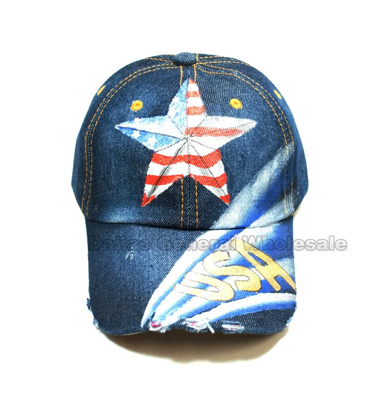 Ladies Fashion Denim Caps Wholesale