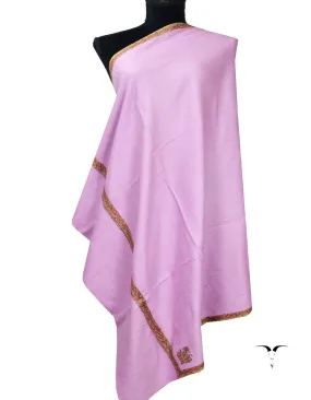 Light Pink Embroidery Pashmina Shawl 7250