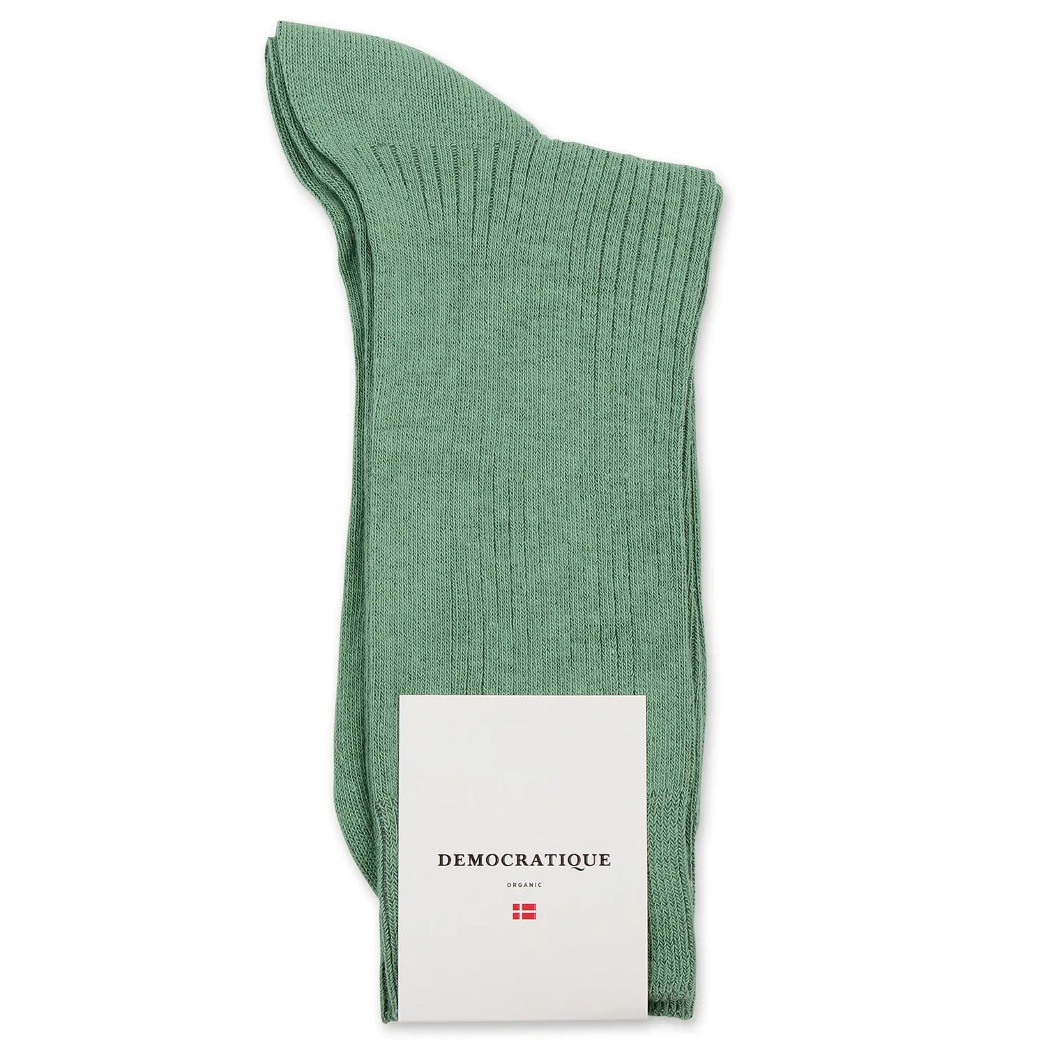 Originals Fine Rib Socks Soft Green