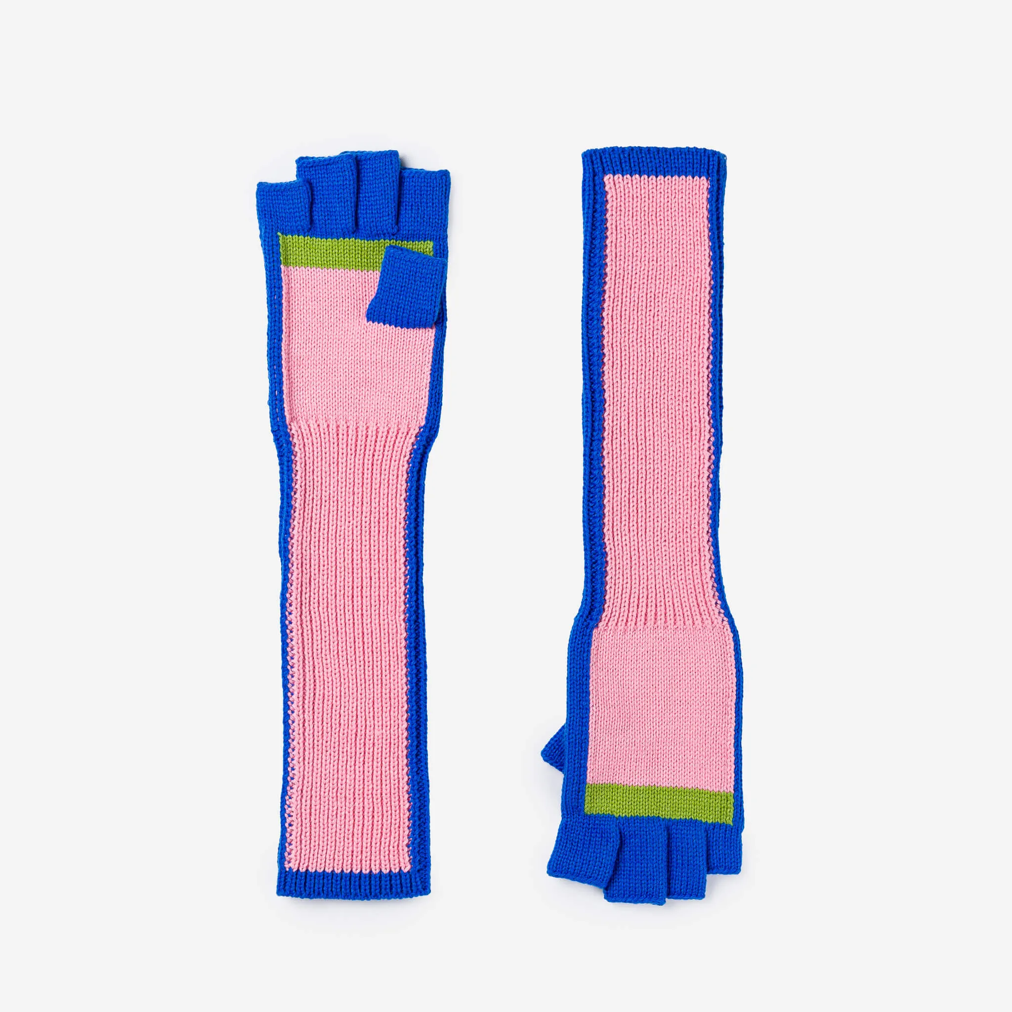 Outline Fingerless Gloves