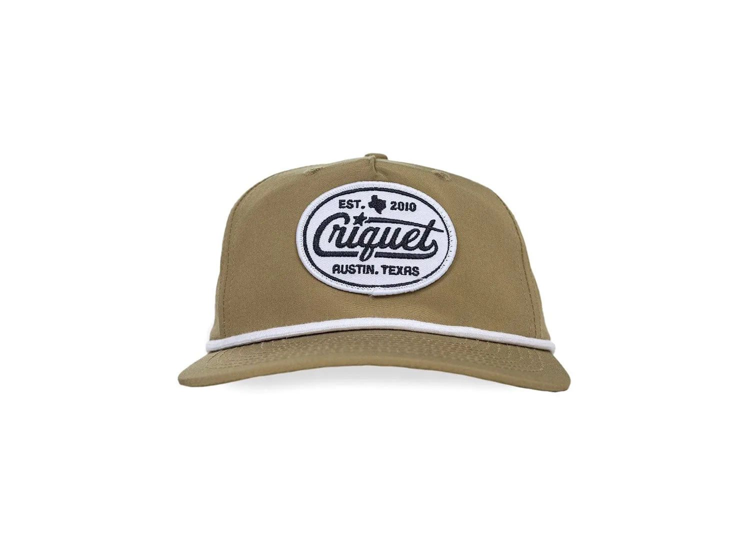 Performance Rope Hat - Criquet Star Patch - Khaki