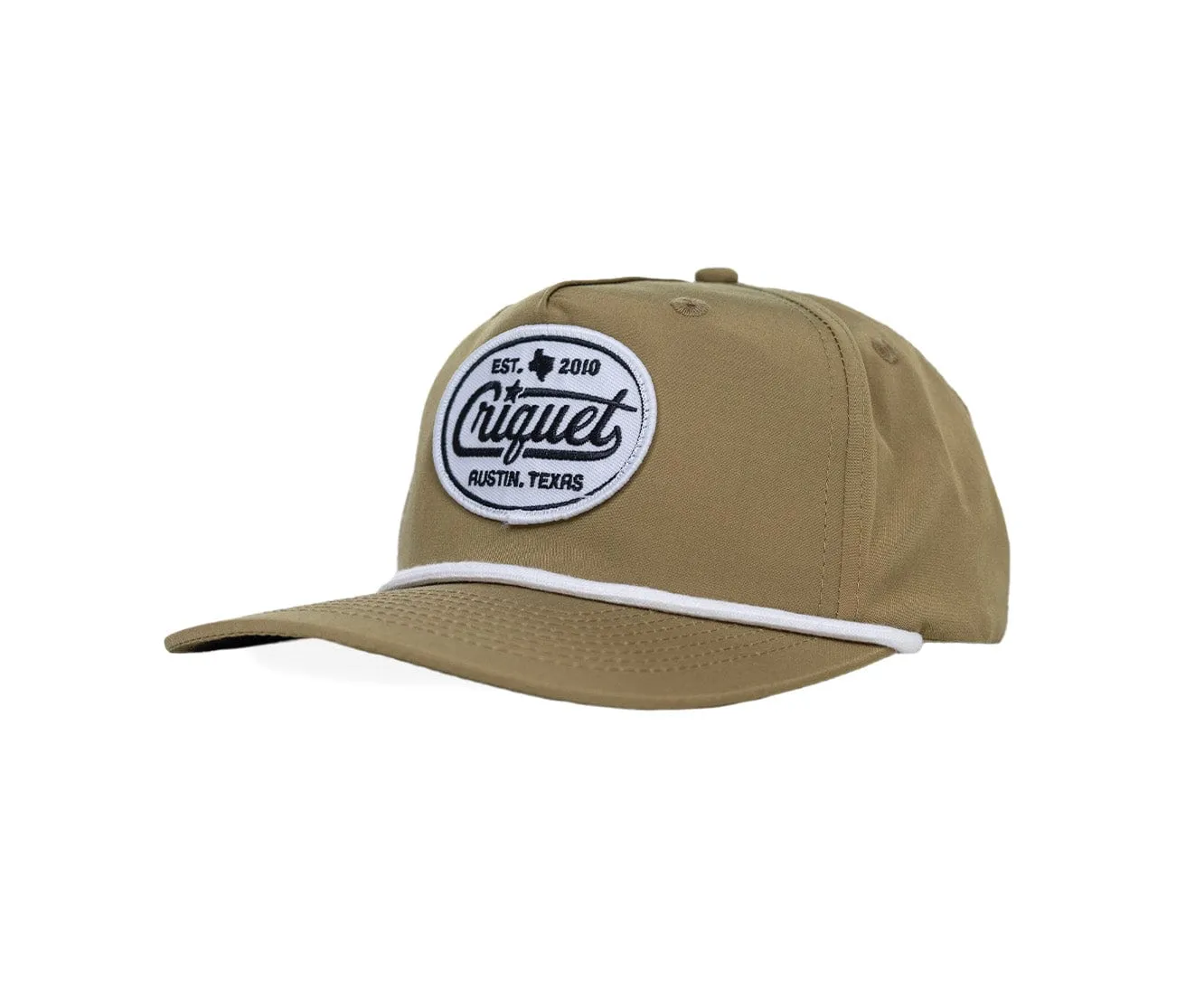 Performance Rope Hat - Criquet Star Patch - Khaki