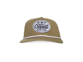 Performance Rope Hat - Criquet Star Patch - Khaki