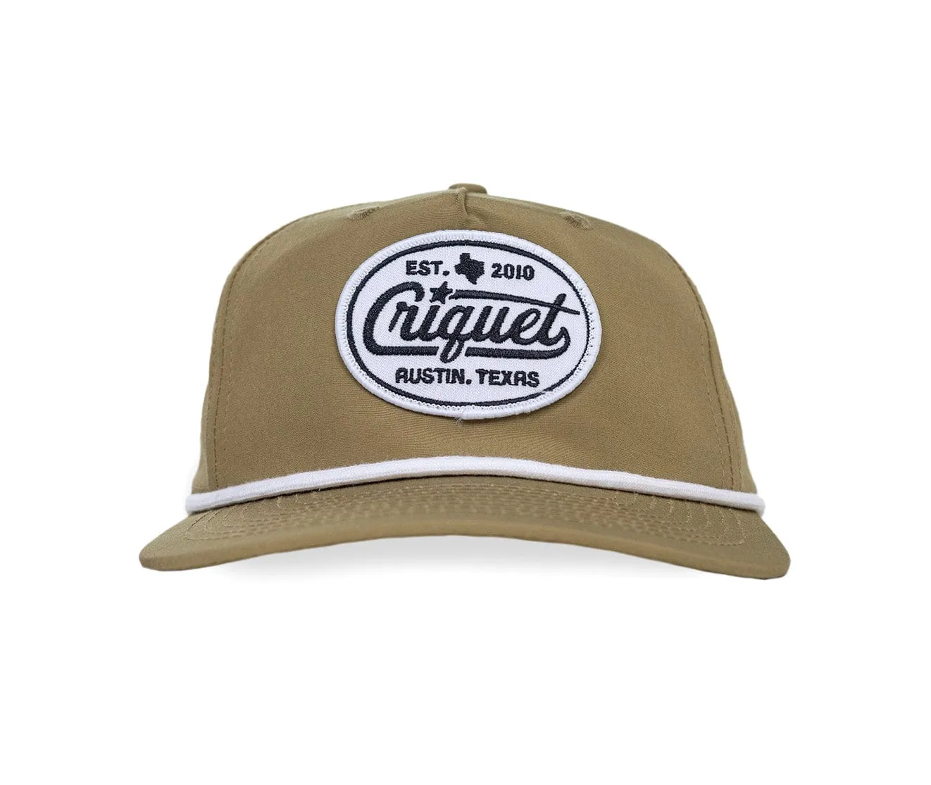 Performance Rope Hat - Criquet Star Patch - Khaki