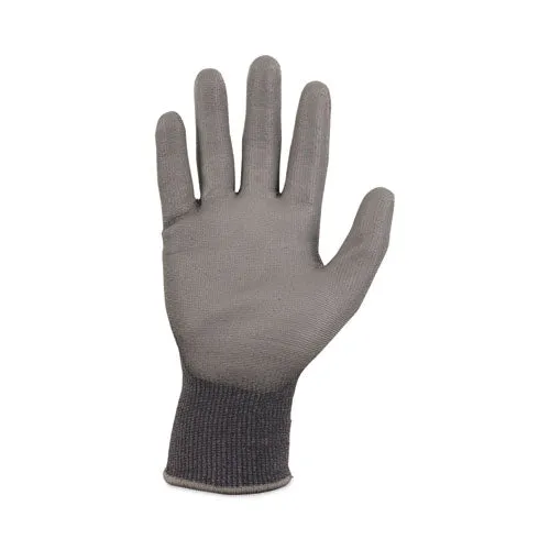 Proflex 7044 Ansi A4 Pu Coated Cr Gloves, Gray, X-large, Pair