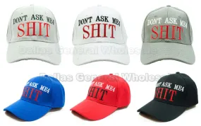 "Dont Ask Me 4 Shit" Casual Caps Wholesale