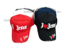 "I Heart Jesus" Adults Casual Caps Wholesale