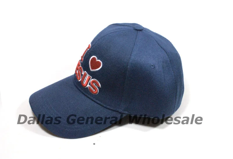 "I love Jesus" Adults Casual Caps Wholesale