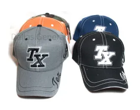 "TX" Casual Baseball Caps Wholesale