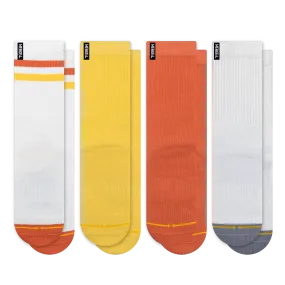 Repreve® Multi-Color Sun Crew Socks 4-Pack