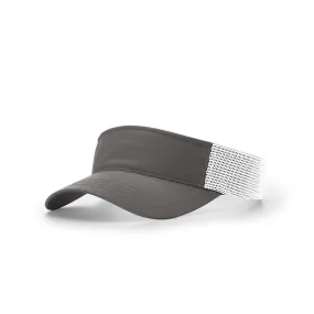 Richardson Charcoal/White Trucker Visor