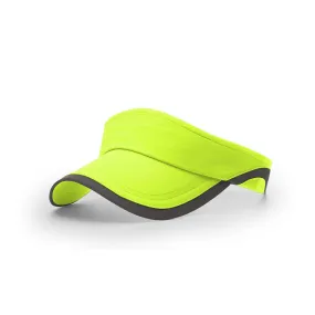 Richardson Neon Yellow/Charcoal R-Active Lite Running Visor