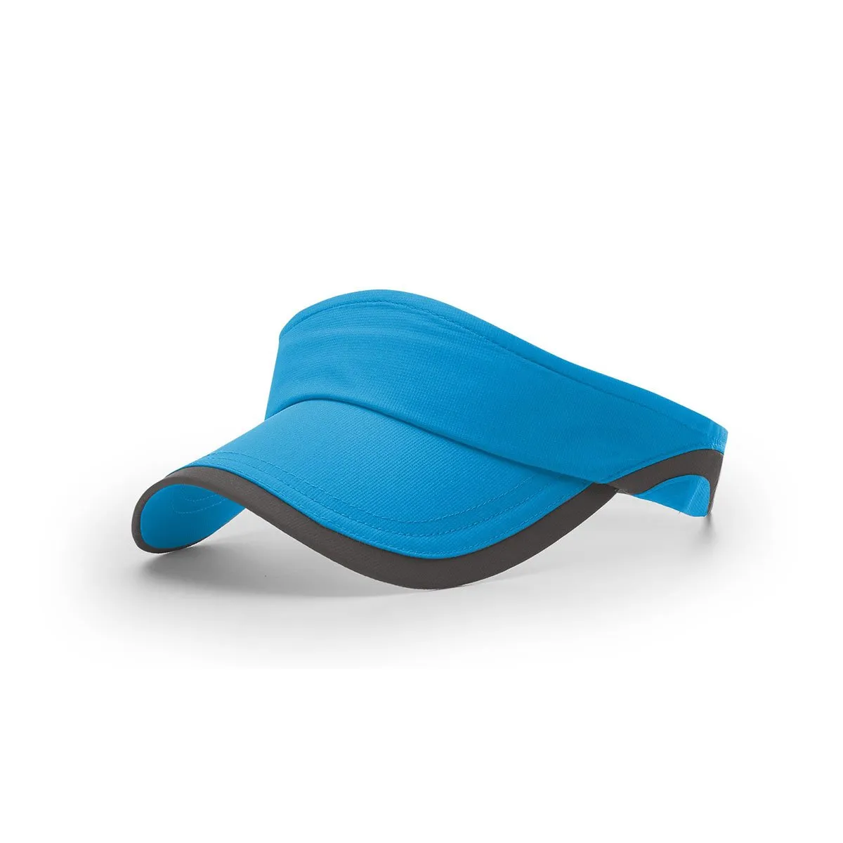 Richardson Sky Blue/Charcoal R-Active Lite Running Visor