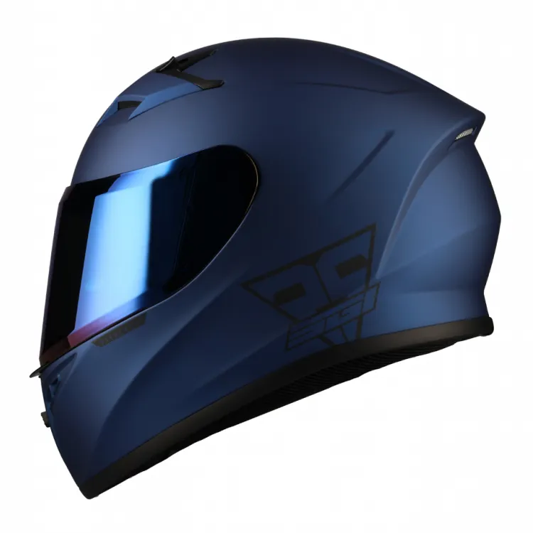 SGI Tyro Element Blue Motorcycle Helmet