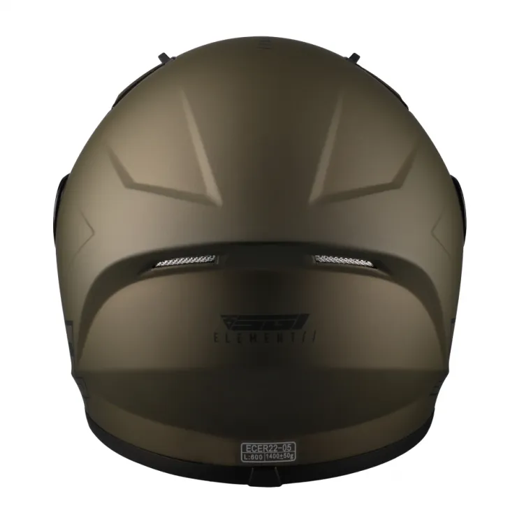 SGI Tyro Element Olive Motorcycle Helmets