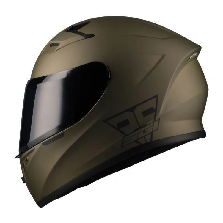 SGI Tyro Element Olive Motorcycle Helmets