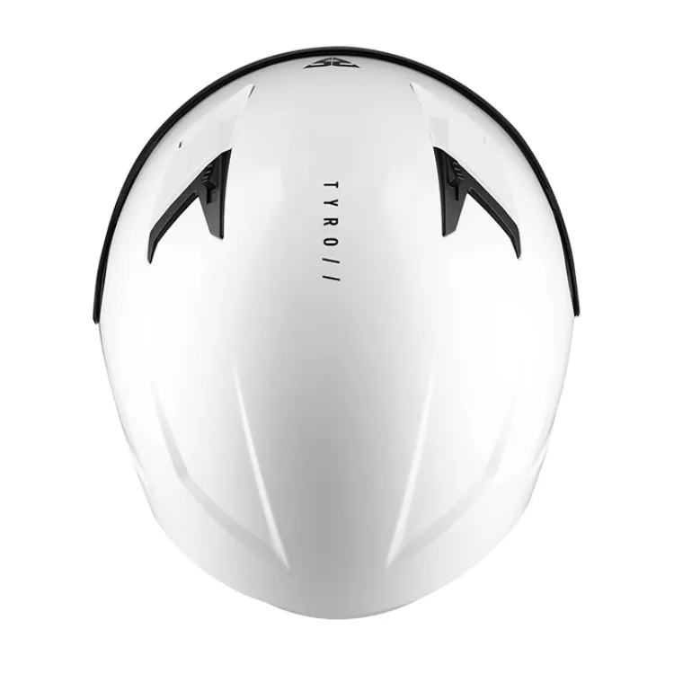 SGI Tyro White Motorcycle Helmet